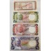 SIERRA LEONE 1978 . FIFTY 50 CENTS - FIVE 5 LEONE BANKNOTES . SPECIMEN